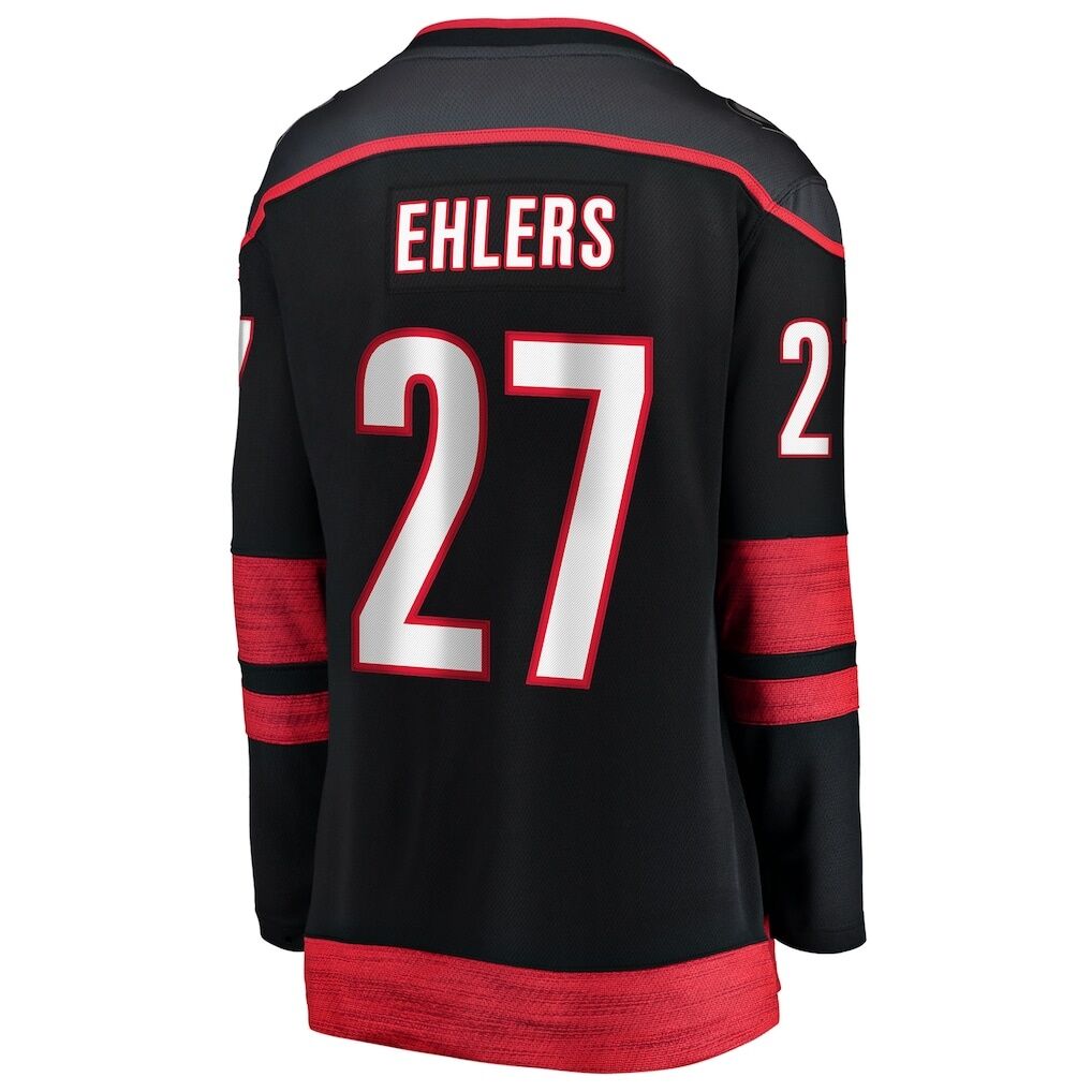 Nikolaj Ehlers Carolina Hurricanes Fashion7 Women's Home Breakaway Jersey