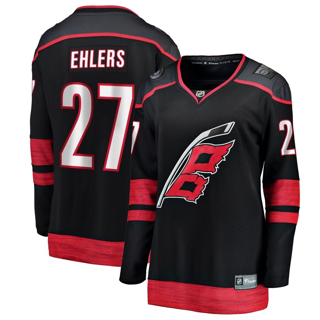 Nikolaj Ehlers Carolina Hurricanes Fashion7 Women's Home Breakaway Jersey