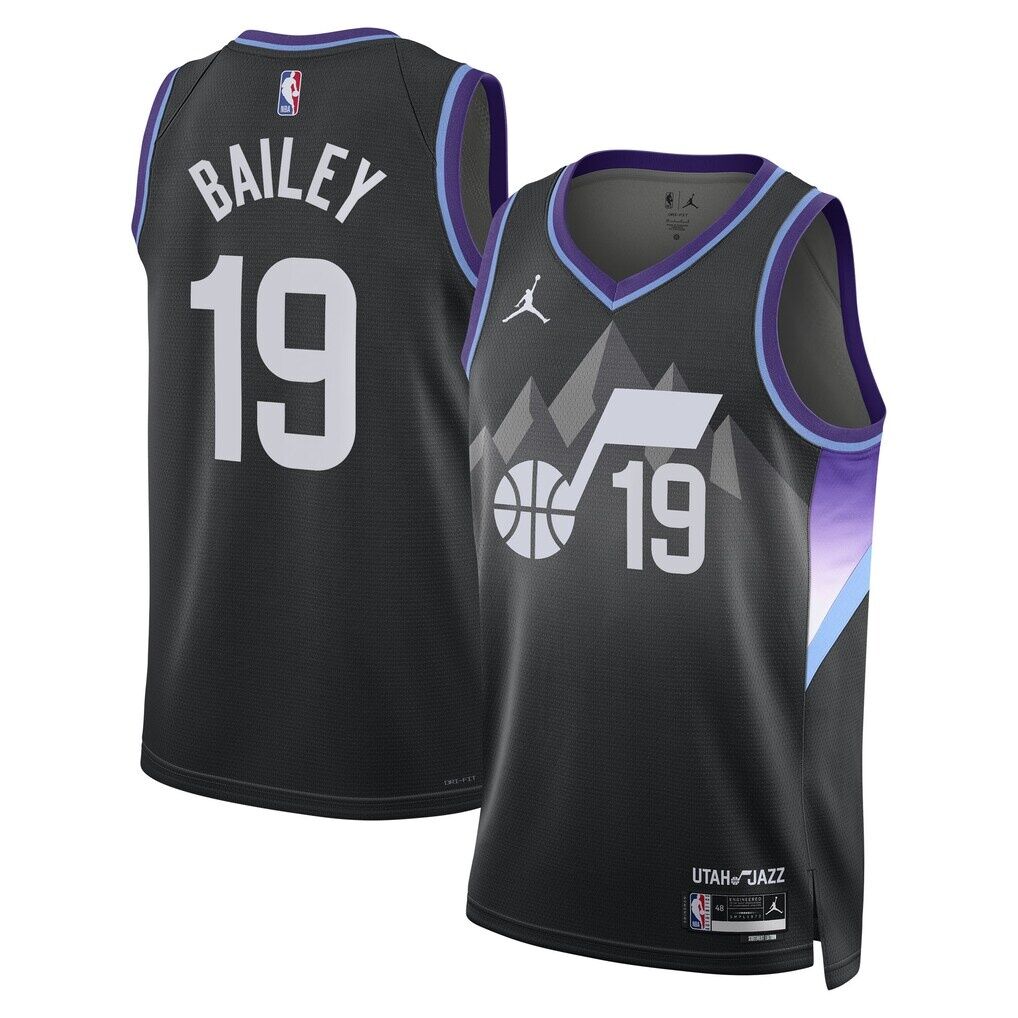 Ace Bailey Utah Jazz Jordan Brand Unisex Swingman Player Jersey - Statement Edition