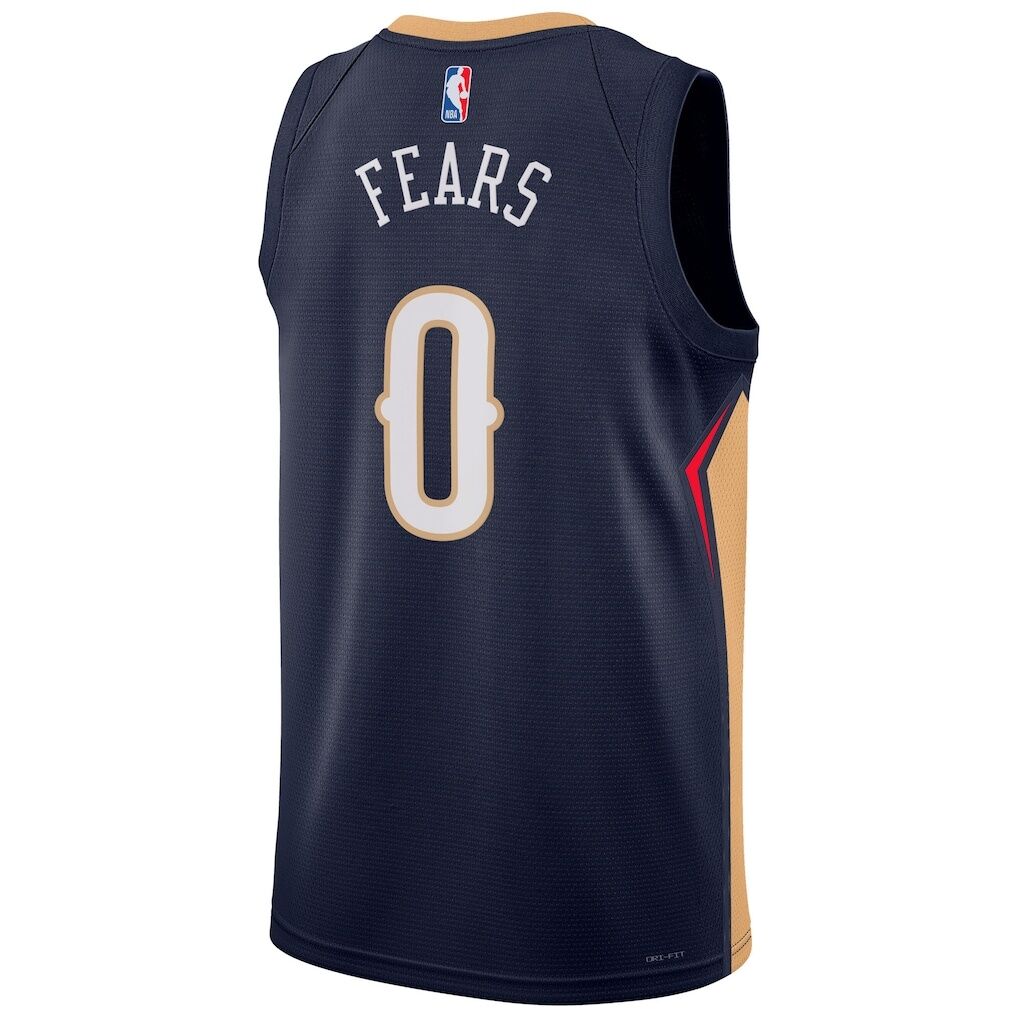 Jeremiah Fears New Orleans Pelicans Nike Unisex Swingman Player Jersey - Icon Edition