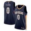 Jeremiah Fears New Orleans Pelicans Nike Unisex Swingman Player Jersey - Navy - Front View