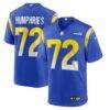 D.J. Humphries Los Angeles Rams Nike Team Game Jersey - - Front View