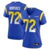 D.J. Humphries Los Angeles Rams Nike Women's Team Game Jersey - - Front View