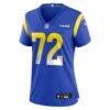 D.J. Humphries Los Angeles Rams Nike Women's Team Game Jersey - - Side View
