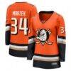 Petr Mrazek Anaheim Ducks Fashion7 Women's Home Breakaway Jersey - Orange - Front View