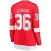 John Gibson Detroit Red Wings Fashion7 Women's Home Breakaway Jersey - Red - Detail View