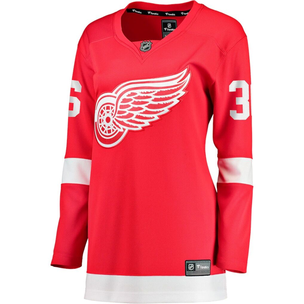 John Gibson Detroit Red Wings Fashion7 Women's Home Breakaway Jersey