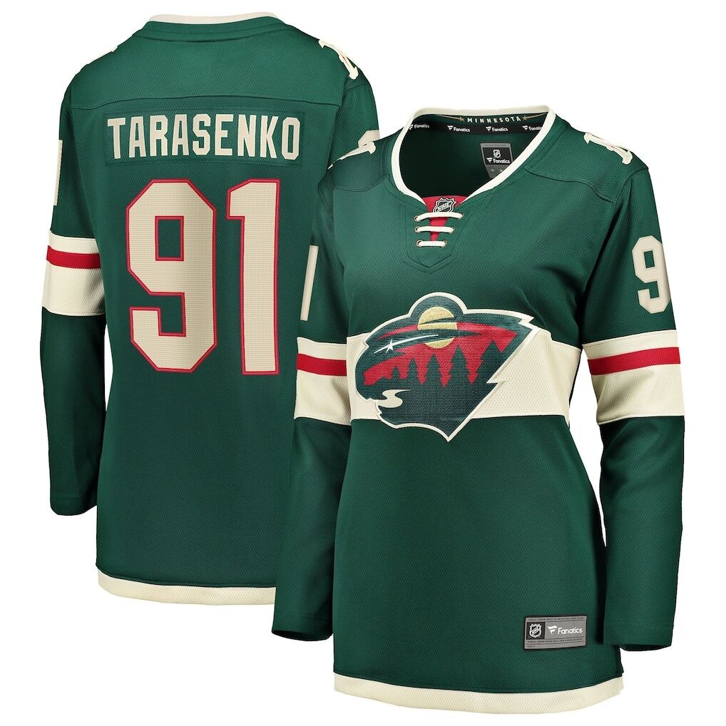 Vladimir Tarasenko Minnesota Wild Fashion7 Women's Home Breakaway Jersey