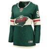 Vladimir Tarasenko Minnesota Wild Fashion7 Women's Home Breakaway Jersey - Green - Side View