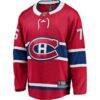 Zack Bolduc Montreal Canadiens Fashion7 Home Breakaway Jersey - Red - Side View