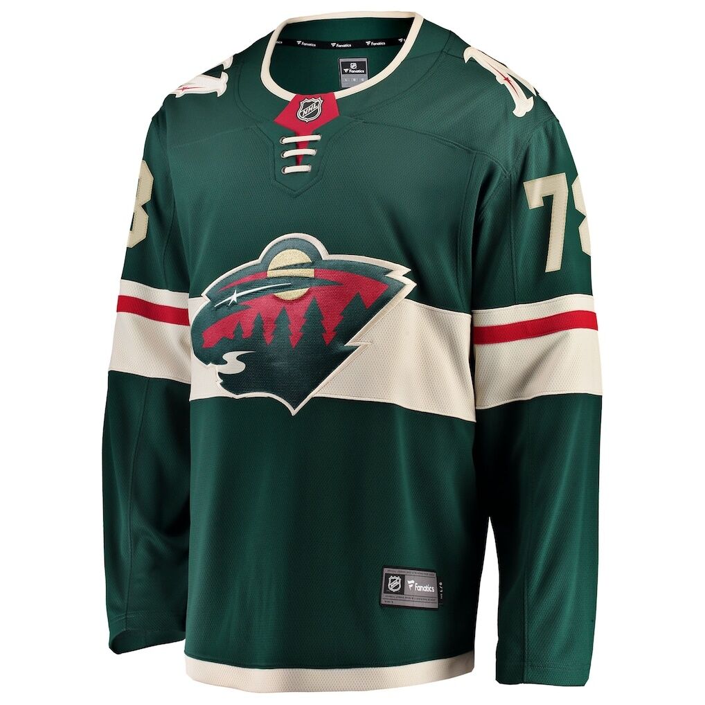 Nico Sturm Minnesota Wild Fashion7 Home Breakaway Jersey