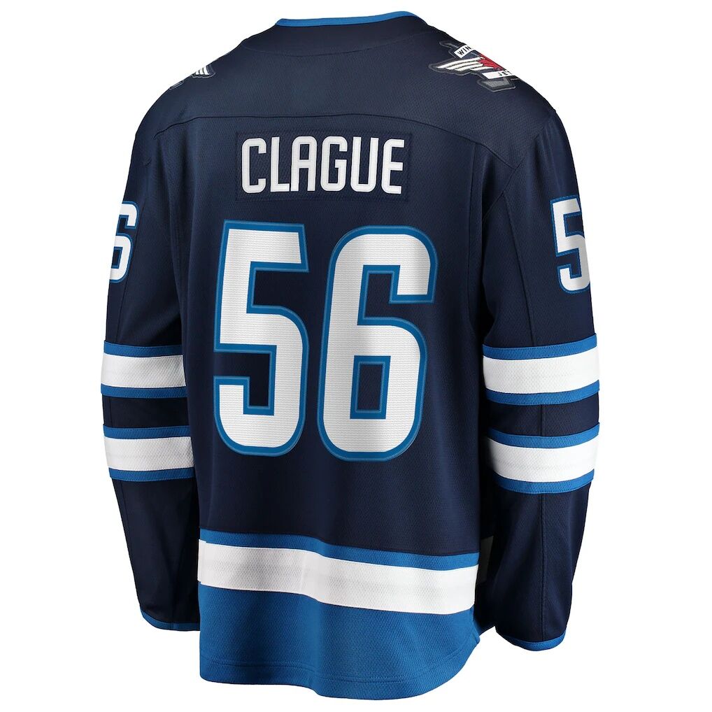 Kale Clague Winnipeg Jets Fashion7 Home Breakaway Jersey