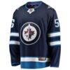 Kale Clague Winnipeg Jets Fashion7 Home Breakaway Jersey - Navy - Side View
