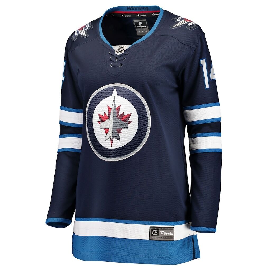 Gustav Nyquist Winnipeg Jets Fashion7 Women's Home Breakaway Jersey