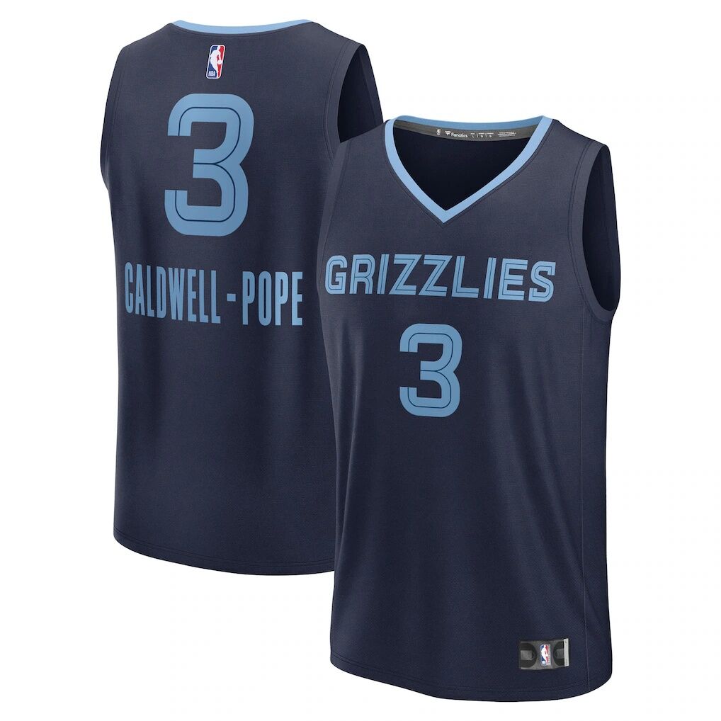 Kentavious Caldwell-Pope Memphis Grizzlies Fashion7 Youth Fast Break Replica Player Jersey - Icon Edition