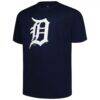 Tarik Skubal Detroit Tigers Fashion7 Big & Tall Name & Number T-Shirt - Navy - Side View