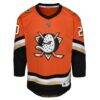 Chris Kreider Anaheim Ducks Outerstuff Youth Home Replica Jersey - Orange - Side View