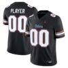 Florida Gators Jordan Brand Alternate NIL Pick-A-Player Game Jersey - Black - Front View