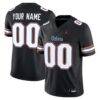 Florida Gators Jordan Brand Alternate Custom Game Jersey - Black - Front View