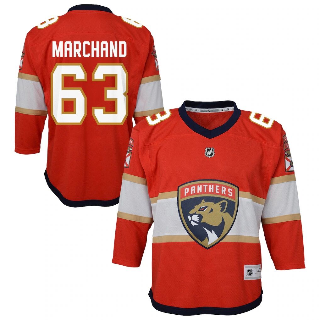 Brad Marchand Florida Panthers Outerstuff Youth Home Replica Jersey