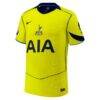 Tottenham Hotspur Nike 2025/26 Third Authentic Jersey with Patch - Yellow - Side View