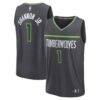 Terrence Shannon Jr. Minnesota Timberwolves Fashion7 Fast Break Replica Jersey - Statement Edition - - Front View