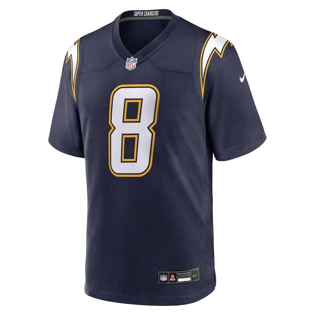 Omarion Hampton Los Angeles Chargers Nike Alternate Super Chargers Game Player Jersey