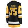 Connor Clifton Pittsburgh Penguins Fashion7 Women's Home Breakaway Jersey - Black - Detail View