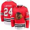 Sam Lafferty Chicago Blackhawks Fashion7 Home Breakaway Jersey - Red - Front View