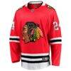 Sam Lafferty Chicago Blackhawks Fashion7 Home Breakaway Jersey - Red - Side View