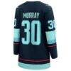 Matt Murray Seattle Kraken Fashion7 Women's Home Breakaway Jersey - - Detail View