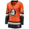 Mikael Granlund Anaheim Ducks Fashion7 Women's Home Breakaway Jersey - Orange - Side View