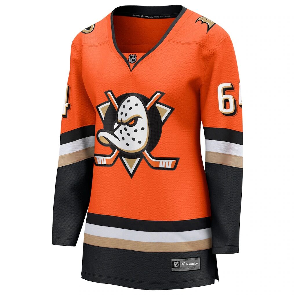 Mikael Granlund Anaheim Ducks Fashion7 Women's Home Breakaway Jersey
