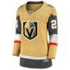 Jaycob Megna Vegas Golden Knights Fashion7 Women's Home Breakaway Jersey - Gold - Side View