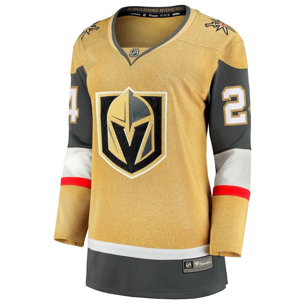 Jaycob Megna Vegas Golden Knights Fashion7 Women's Home Breakaway Jersey