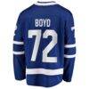 Travis Boyd Toronto Maple Leafs Fashion7 Home Breakaway Jersey - Blue - Detail View