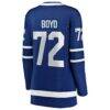 Travis Boyd Toronto Maple Leafs Fashion7 Women's Home Breakaway Jersey - Blue - Detail View