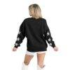 Cincinnati Bengals Gameday Couture Women's Velocity Relaxed Rhinestone Pullover Sweatshirt - Black - Side View