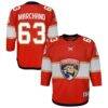 Brad Marchand Florida Panthers Outerstuff Youth Premier Player Jersey - Red - Front View