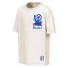 USA Outerstuff Post Card Oversized T-Shirt - Cream - Side View