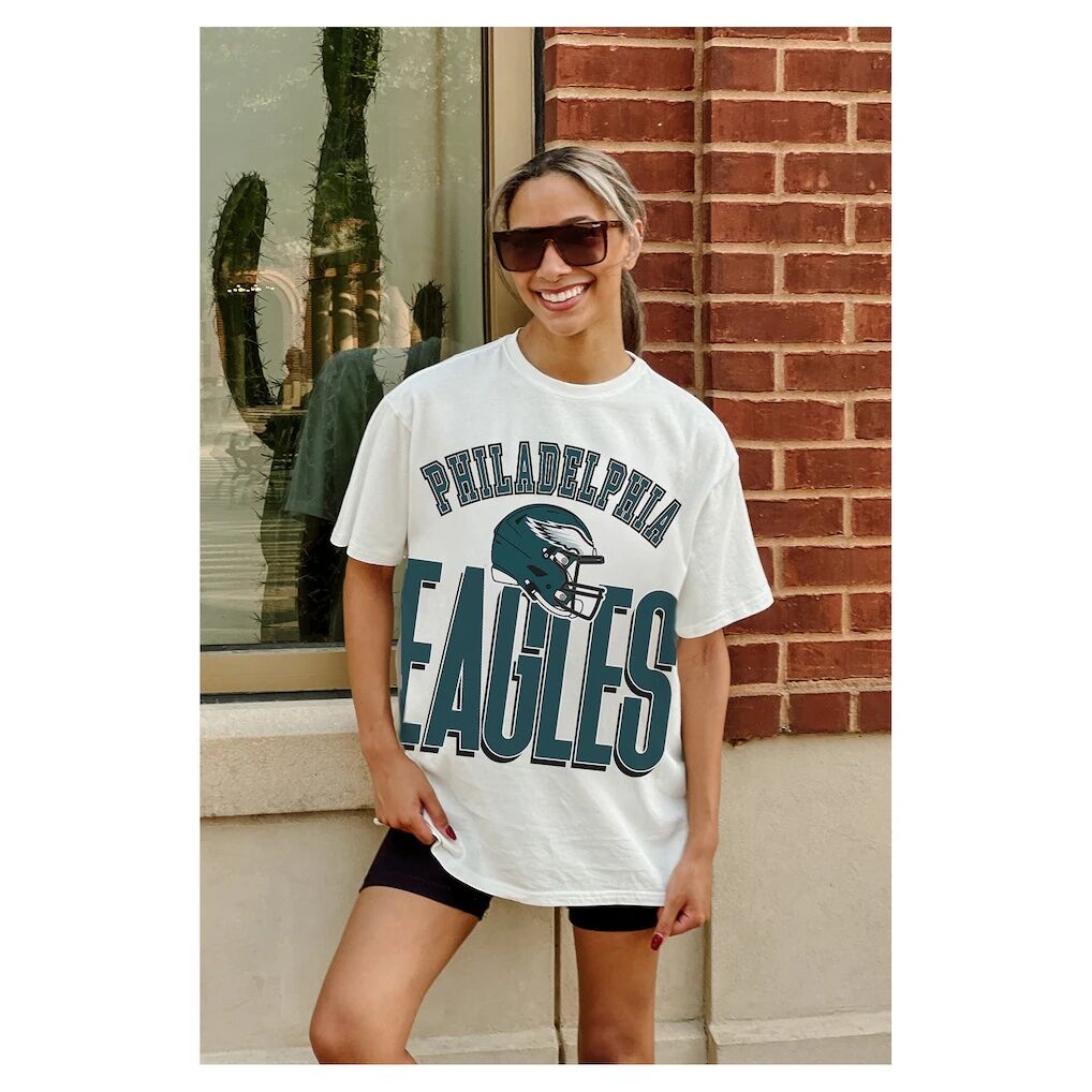 Philadelphia Eagles Gameday Couture Women's Oversized Classic Fierce Focus T-Shirt