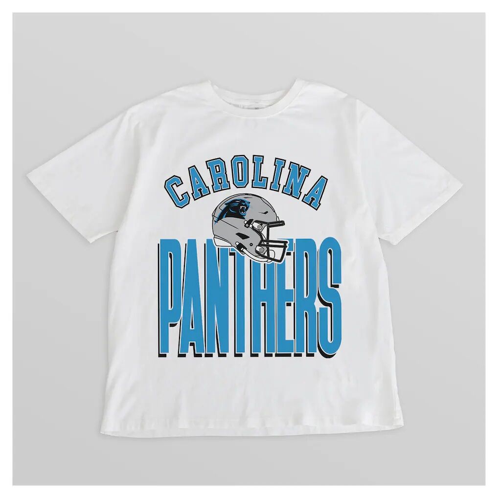 Carolina Panthers Gameday Couture Women's Oversized Classic Fierce Focus T-Shirt