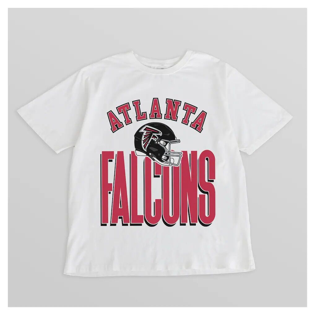 Atlanta Falcons Gameday Couture Women's Oversized Classic Fierce Focus T-Shirt