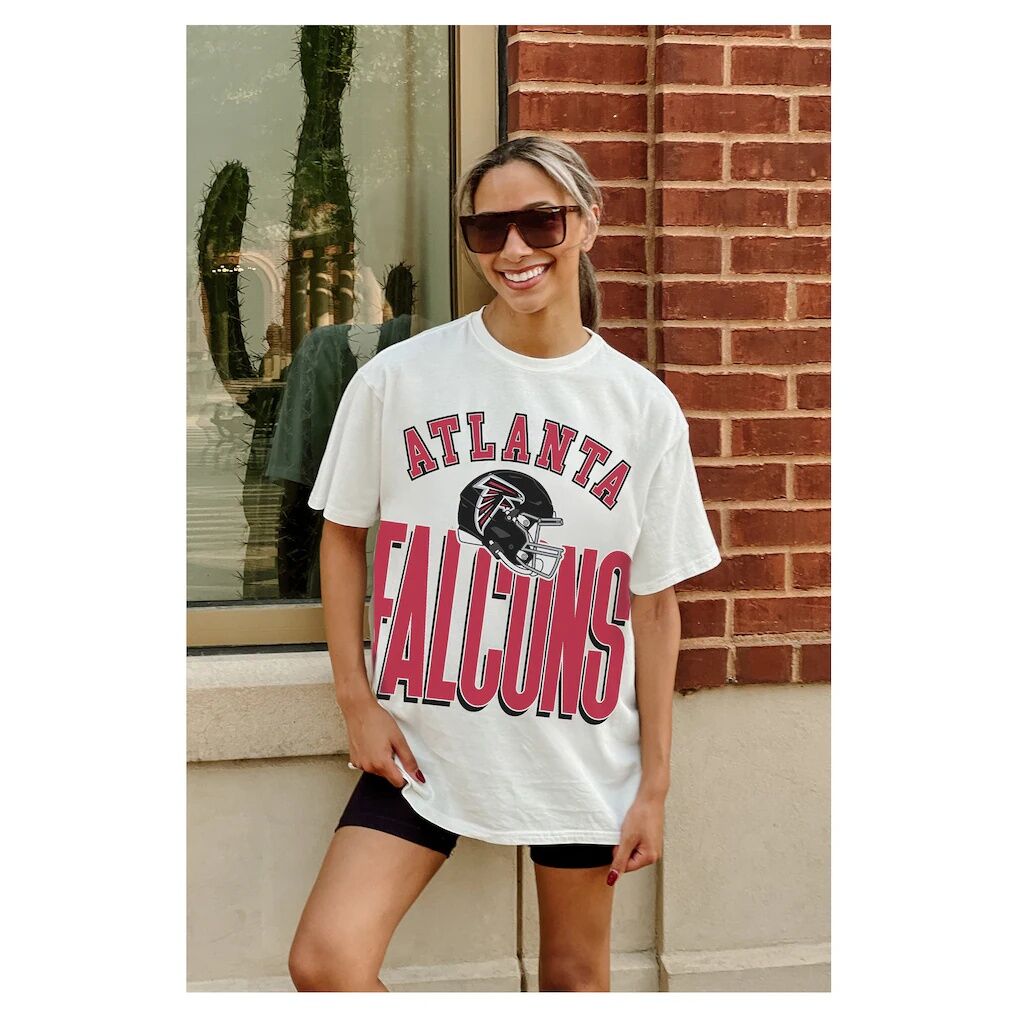 Atlanta Falcons Gameday Couture Women's Oversized Classic Fierce Focus T-Shirt