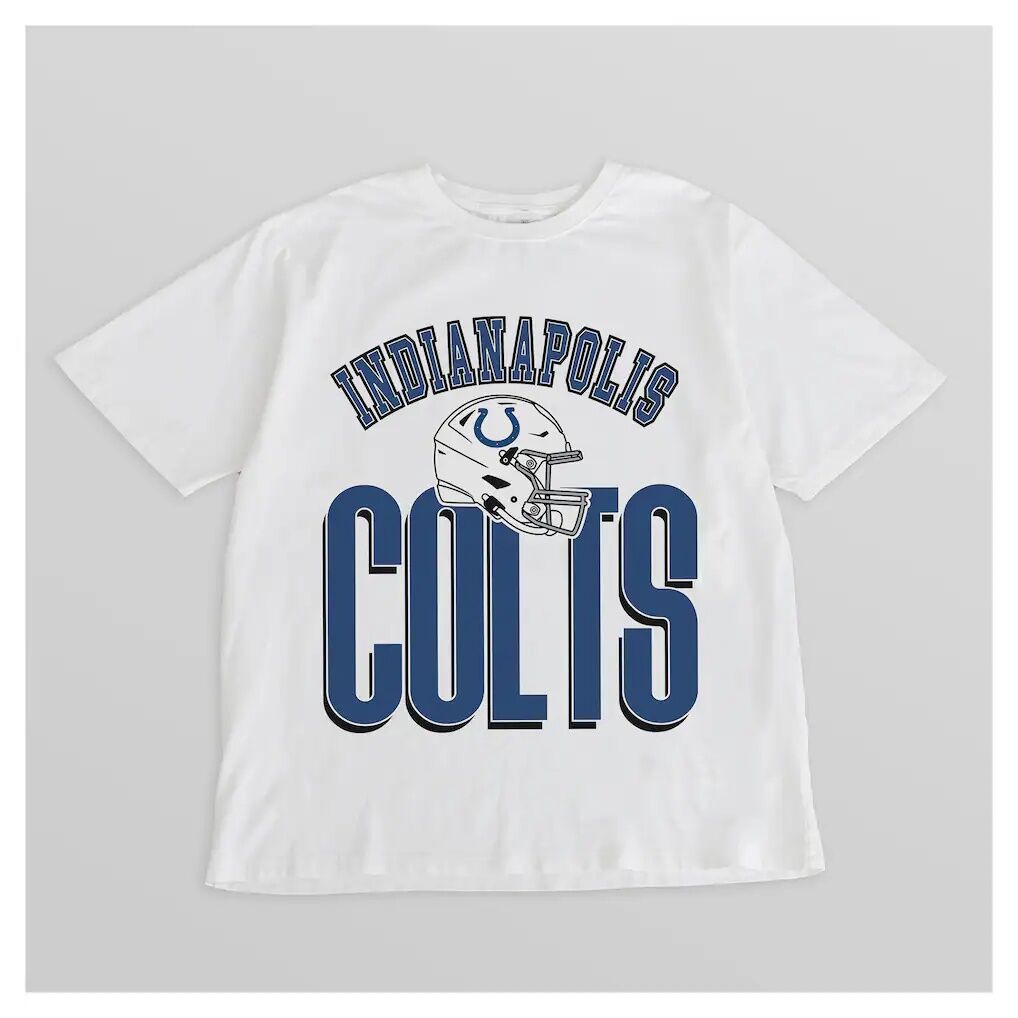 Indianapolis Colts Gameday Couture Women's Oversized Classic Fierce Focus T-Shirt