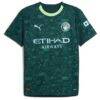 Manchester City Puma x EA SPORTS FC 2025/26 Fourth Jersey - Green - Side View