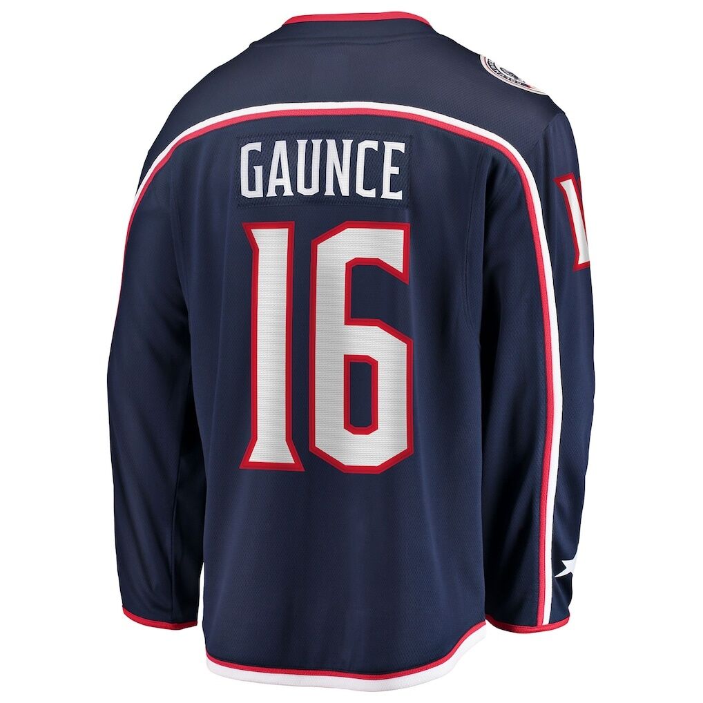 Brendan Gaunce Columbus Blue Jackets Fashion7 Home Breakaway Jersey