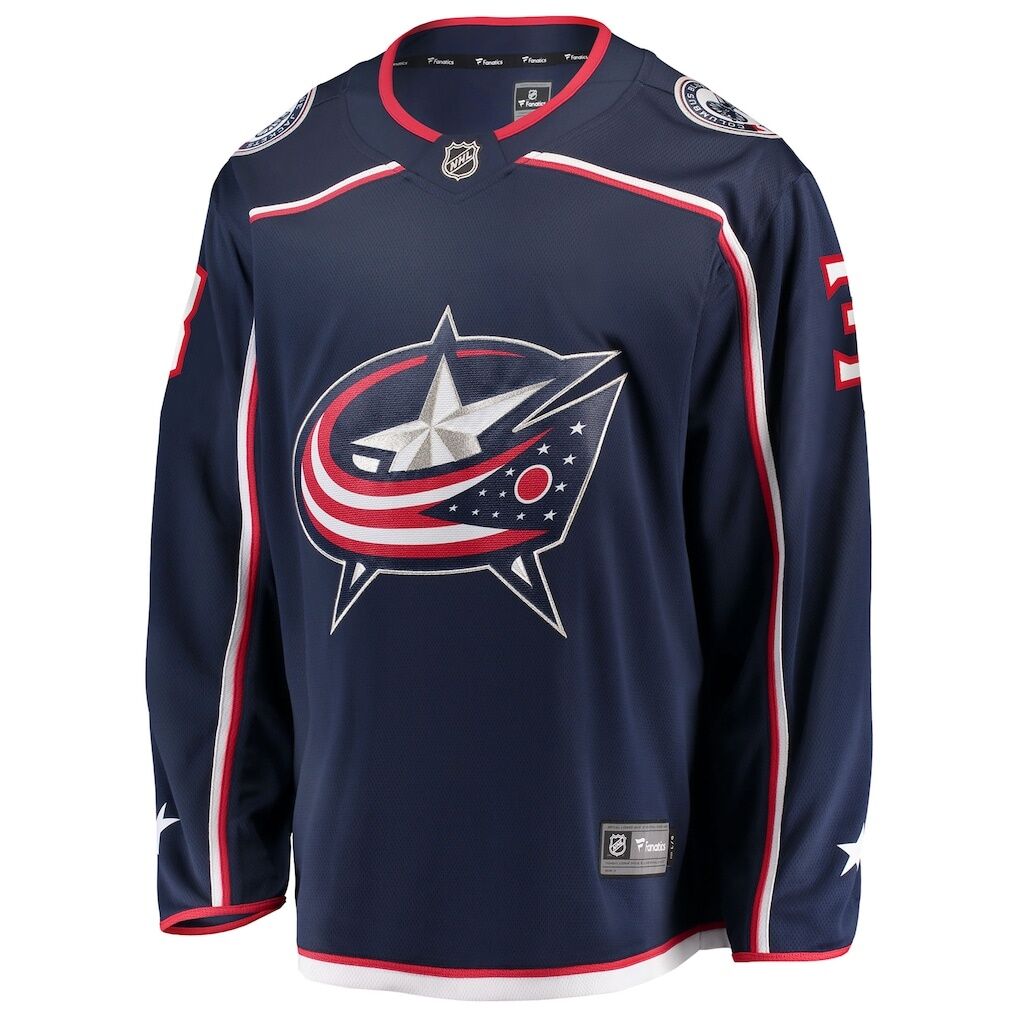 Charlie Coyle Columbus Blue Jackets Fashion7 Home Breakaway Jersey