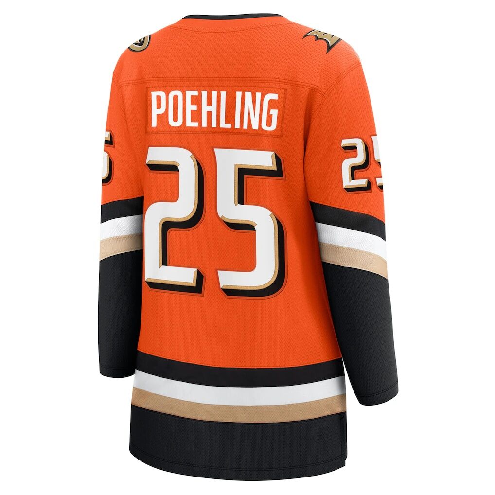 Ryan Poehling Anaheim Ducks Fashion7 Women's Home Breakaway Jersey