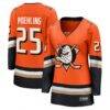 Ryan Poehling Anaheim Ducks Fashion7 Women's Home Breakaway Jersey - Orange - Front View